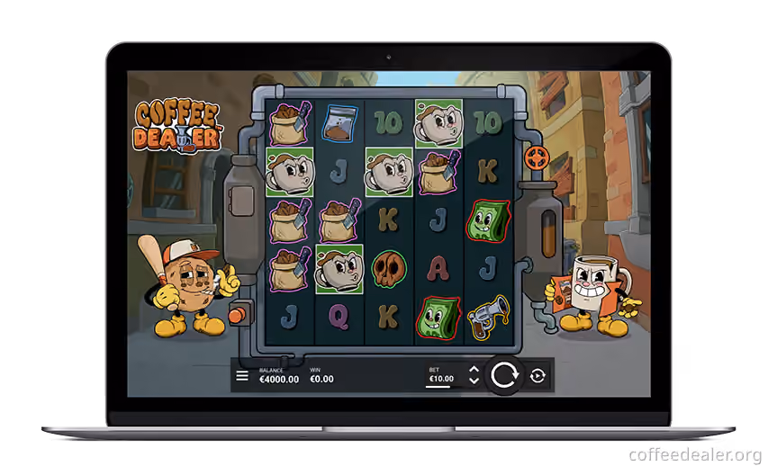 Coffee Dealer — Hacksaw Gaming: slot gameplay